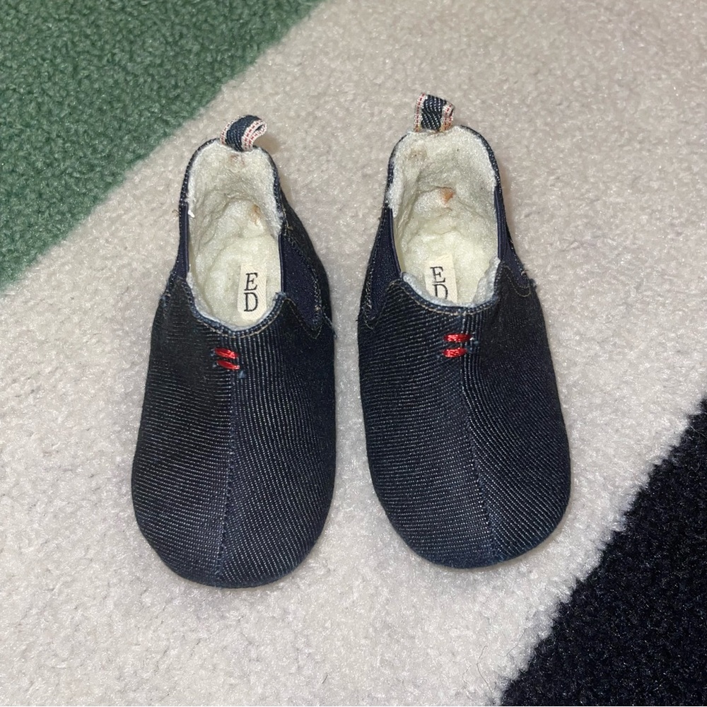 ♥️ 4 ED by Ellen Degeneres Denim Red Love Booties - Picture 9 of 9